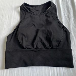 Lululemon Cropped Tank/Bra, size 2